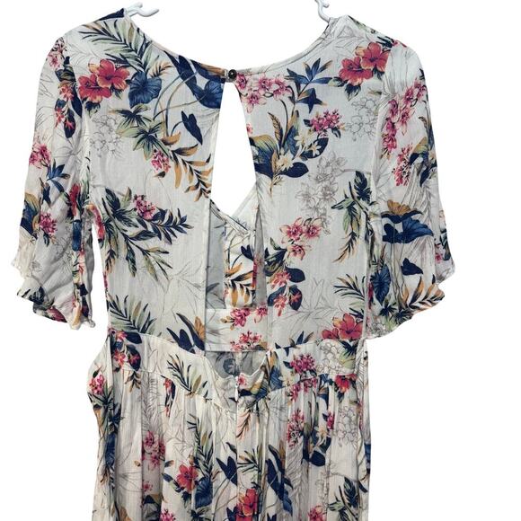 American Eagle Floral Romper Dress. Size 00 - Picture 6 of 8